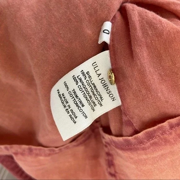 Ulla Johnson Pink Mini Dress - Picture 7 of 8